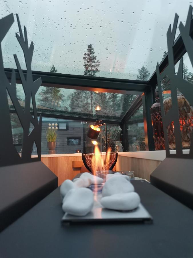 Levi Secret Igloo Revontuli Villa Sirkka Eksteriør bilde